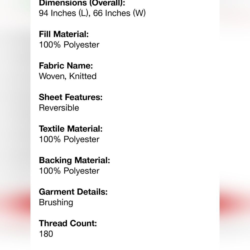 Room‎ Essentials Faux Shearling Microfiber Reversible Comforter - Picture 8 of 10